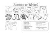 Maybe you would like to learn more about one of these? Summer Clothes Worksheets
