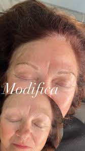 Brow shaping for realistic hair strokes, not bold brows