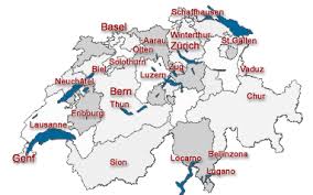 Bildergebnis für schweiz karte kantone