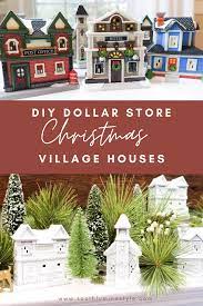 Diy Dollar Store Christmas Village Diy Christmas Decorations Dollar Store Dollar Store Christmas Decorations Dollar Store Christmas