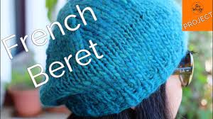 They can be worn slouchy jodi lewanda's beret features a buttoned cuff and a body knit in the round with seed stitch for texture in aran weight yarn. Super Easy French Beret Knitting Pattern Ideal For Beginners So Woolly Youtube