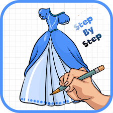 Even if you're by yourself, you can still look in a mir. Learn How To Draw Girls Fashion Dress Amazon De Apps Games