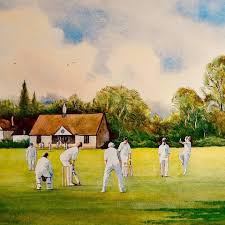 Playing Cricket Kids Art Artist Artists Artiste Artistsofinstagram Artoninstagram Artstyle Artworks Artworld Ar Art World Art Watercolor Landscape