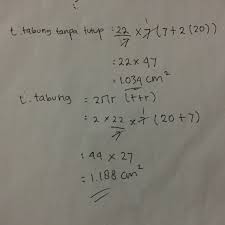 We did not find results for: Sebua Tabung Mempunyai Diameter 14 Cm Dan Tinggi 20 Cm Hitunglah A Luas Tabung Tanpa Tutup Brainly Co Id