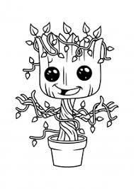 You can use our amazing online tool to color and edit the following groot coloring pages. Guardians Of Galaxy Free Printable Coloring Pages For Kids