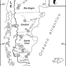 América del sur es el nombre que recibe la parte inferior (subcontinente) de américa. Mapa Del Extremo Sur De America Del Sur Indicando Las Localidades Download Scientific Diagram