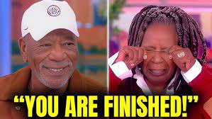 Morgan Freeman HUMILIATE Woke Whoopi Goldberg on LIVE TV... - YouTube