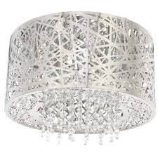 Shipped with usps priority mail. Amazon Com Home Decorators Collection 15 75 In 7 Light Stainless Steel Flush Mount With Laser Cut Mirrored Shade And Crystal Electronics