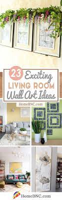 One popular strategy to make the room feel bigger is to decorate the room in shades of white and beige with an interesting rug. 23 Best Living Room Wall Art Ideas And Designs For 2021