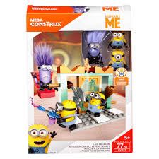 Mega Construx Despicable Me Secret Lair Break In Playset Minions Playset Indoor Toys