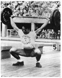 Kono was the only olympic weightlifter in history to have set world records in four different weight classes: Pt Tommy Kono