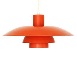 For Sale Orange Pendant Light Ph 4 3 By Poul Henningsen For Louis Poulsen Denmark 1970s In 2020 Orange Pendant Light Pendant Light Orange Pendants