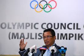 Consiglio olimpico della malaysia (it); Ocm Break With Tradition Pick Liu Ying Khairul Anuar As Tokyo Olympic Flag Bearers Says President Sports Malay Mail
