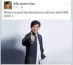 Pin By Annabelle On Motivate Yourself Jackie Chan Best Funny Pictures Wholesome Memes