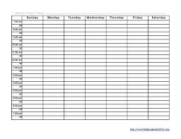 Weekly Schedule Template Best Template Collection Appointment Calendar Schedule Template Weekly Calendar Template