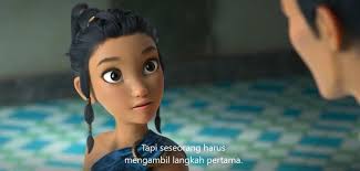 a. The Chief Benja scene talking to Raya about Kumandra