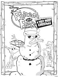 Ferb holding out his arms. Phineas Ferb Very Perry Christmas Coloring Page Disney Christmas Coloring Pages Disney Princess Coloring Pages Phineas And Ferb