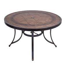 60 round patio table with umbrella hole. Umbrella Hole Patio Tables Patio Furniture The Home Depot