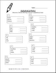 Teaching the order of letters is easy with free abc order skill sheets from kinder craze! Abc Order 3rd Letter Part 1 Of 5 I Abcteach Com Abcteach
