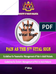 Ministry of health malaysia logo. 2 In 1 P5vs Guideline 2018 3rd Ed 2 1 Pdf Analgesic Pain