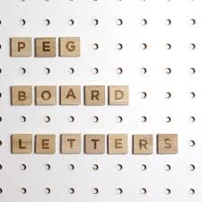 Your desktop tells a story about you by the way its accessorized. Pegboard Letters Desk Accessories Organizers