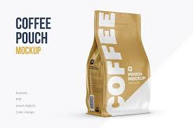 Zip Coffee Pouch Half Side Mockup In 2020 Pouch Pouch Packaging Packaging Design Inspiration