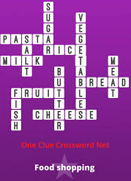 It's a 16 letters crossword puzzle definition. Food Shopping Bonus Puzzle Get Answers For One Clue Crossword Now