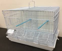 Bird Cage Seed Guard Plastic Mcage New Aviary Finches Canaries Breeder Breeding Bird Cage With Center Divider Ad Canaries Spon Breeder Finches Mcage Budgies Bird Cages Cage