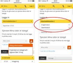 Den statliga institutionen skatteverket ses ofta i sammanhang av ekonomi. Skatteverkets Inloggning Till Mina Sidor Ligger Nere Men Du Kan Deklarera Anda