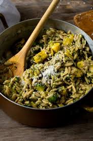 Orzo With Summer Squash And Pesto Recipe Recipe Recipes Pesto Recipe Nyt Cooking