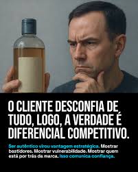 Num mercado saturado por fórmulas prontas e promessas genéricas, o que  diferencia uma marca em 2025 não é tecnologia, é autenticidade. A confiança  virou moeda rara, e quem aparece de forma verdadeira