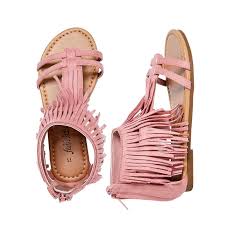 Fringe Sandal Fabkids Cute Outfits For Kids Kid Shoes