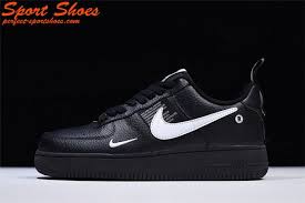 Discount Nike Air Force 1 07 Lv8 Utility Pack Low Latest Mens Shoes Black White Aj7747 001 Nike Shoes Air Force Nike Air Force Ones Nike Air Force