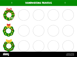 tracing lines worksheet for kindergarten and preschool kids for educational activities in a printable illustration stock vector image art alamy