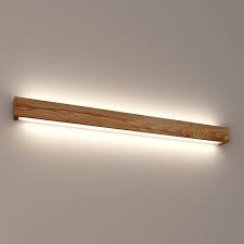 You want our euro trim the wood used for the wall is split by two, which is environment friendly (refrains us from cuttting elegant old trees for longer wood). Beam Wall Light Made Of Solid Wood Width 91 Cm Casa Lumi