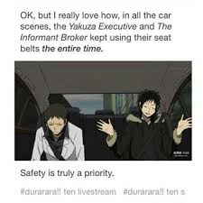 Durarara Durarara Izaya Orihara Shiki