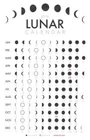 2017 Lunar Calendar Print Print Calendar Lunar Calendar Lunar Calendar 2017