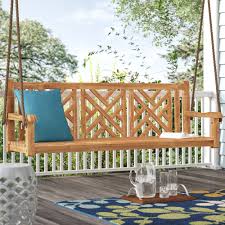 2 person canopy swing outdoor patio swing cushioned loveseat (brown). Outdoor Swing Cushions With Backs You Ll Love In 2021 Visualhunt