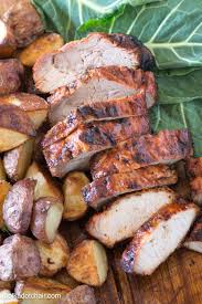 When cooked properly, it's juicy and succulent. Recipe Mesquite Grilled Pork Loin