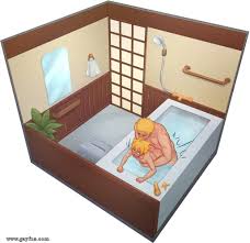 CamoHouse Boruto Shower Room - wet bodies intertwined in pure desire