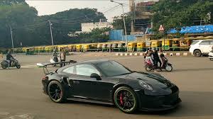 Porsche 911 prices in india. Porsche Gt3 Rs Drifting Ferrari 488 And Porsche Gt3 Rs In Bangalore Supercars In India Youtube