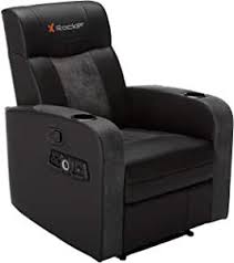 x rocker 0717301 premier 2 1 wireless bluetooth stereo sound recliner dual audio foldable gaming ch home theater seating theater seating home cinema seating