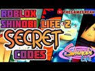 There are different promo codes to help you out with some free spins, which update frequently. Roblox Shinobi Life 2 Codes 2020 U Thegamefreak36