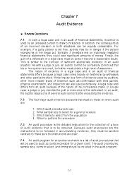 Check spelling or type a new query. Doc Chapter 7 Audit Evidence Ashley Hayes Academia Edu
