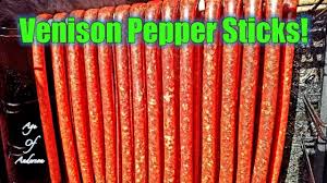 Pepper snack sticks are by far one of the tastiest snacks you can make with deer meat. Venison Snack Sticks Start To Finish Youtube
