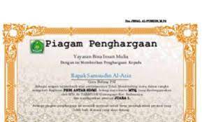 Maybe you would like to learn more about one of these? Contoh Piagam Ucapan Terima Kasih With 638x418 Resolution