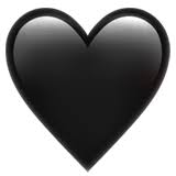 Black Heart Emoji Meaning In Texting Copy Paste