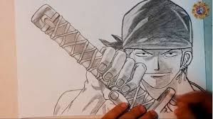 How To Draw Zoro One Piece One Piece Drawing Zoro One Piece Drawings