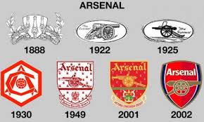 Goal takes a look at why arsenal are called 'the gunners. Incredible Club Badge Evolutions Arsenal Manchester United Chelsea Liverpool Barcelona And More Talksport