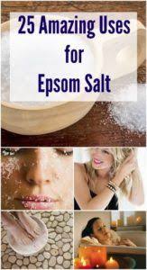 9 Epsom salt and epsom ideas to save today